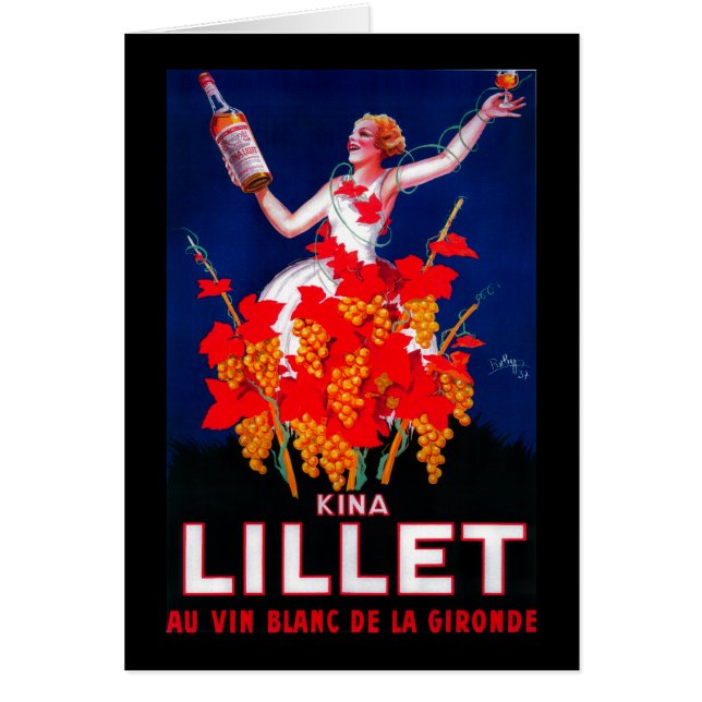 Kina Lillet Vintag PosterEurope (Vorne)
