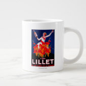 Kina Lillet Vintag PosterEurope Jumbo-Tasse (Rechts)