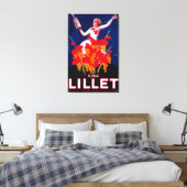 Kina Lillet Vintag PosterEurope Leinwanddruck (Insitu (Schlafzimmer))