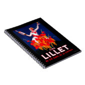 Kina Lillet Vintag PosterEurope Notizblock (Rechte Seite)