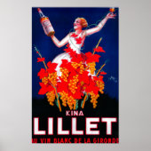 Kina Lillet Vintag PosterEurope Poster (Vorne)