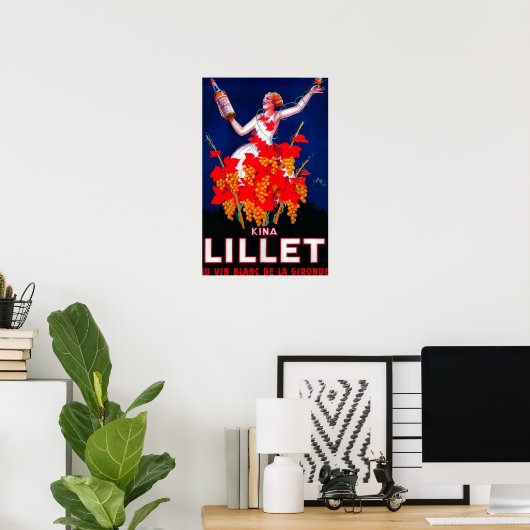 Kina Lillet Vintag PosterEurope Poster (Heimbüro)