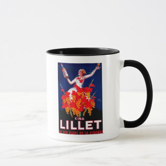 Kina Lillet Vintag PosterEurope Tasse (Rechts)
