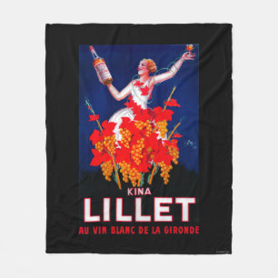 Kina Lillet Vintages PosterEurope Fleecedecke