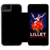 Kina Lillet Vintages PosterEurope Incipio iPhone Geldbeutel-Hülle (Folio Geöffnet)