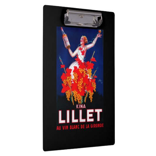 Kina Lillet Vintages PosterEurope Klemmbrett (Rechts)