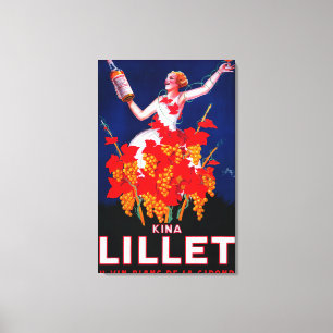 Kina Lillet Vintages PosterEurope Leinwanddruck