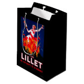 Kina Lillet Vintages PosterEurope Mittlere Geschenktüte (Rückseite Schrägansicht)