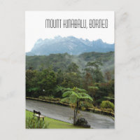 Kinabalu Berg Landschaft Sabah Borneo