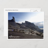Kinabalu-Borneo-Ansicht Postkarte (Vorne/Hinten)