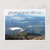 Kinabalu borneo Grüße Postkarte (Vorderseite)