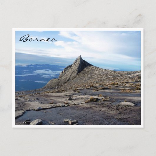 Kinabalu borneo postkarte (Vorderseite)