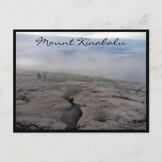 Kinabalu fast da postkarte (Vorderseite)