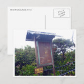 Kinabalu km 5,0 postkarte (Vorne/Hinten)