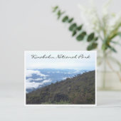Kinabalu-Nationalpark Postkarte (Stehend Vorderseite)