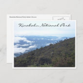 Kinabalu-Nationalpark Postkarte (Vorne/Hinten)