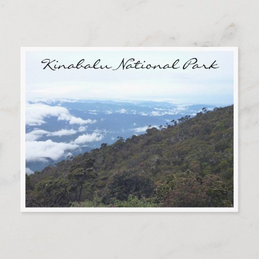 Kinabalu-Nationalpark Postkarte (Vorderseite)