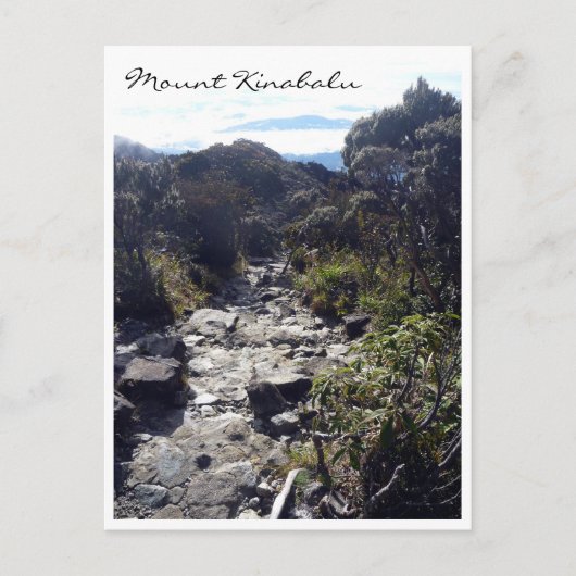 Kinabalu Postkarte (Vorderseite)