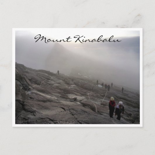 Kinabalu Postkarte (Vorderseite)