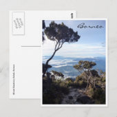 Kinabalu Postkarte (Vorne/Hinten)