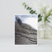Kinabalu Seilwolken Postkarte (Stehend Vorderseite)