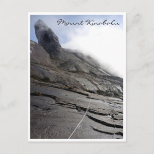 Kinabalu Seilwolken Postkarte