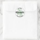 Kinapic 80. Aufkleberbogen Runder Aufkleber (Tasche)