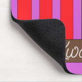 Kinara für Kwanzaa: Lavender Mousepad (Ecke)