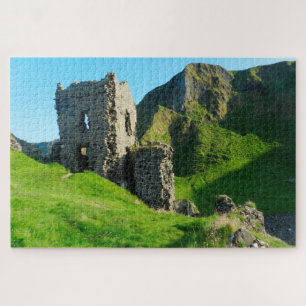Kinbane Castle Antrim Irland. Jigsaw Puzzle