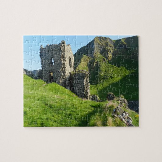 Kinbane Castle Antrim Irland. Puzzle (Horizontal)