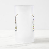 Kincaid Clan Abzeichen Mattglas Bierglas (Mittel)