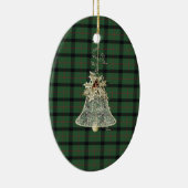 Kincaid Clan Tartan und Motto Keramik Ornament (Rechts)