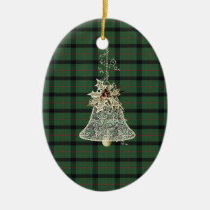 Kincaid Clan Tartan und Motto Keramik Ornament