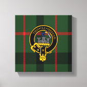 Kincaid Scottish Wappen und Tartan Canvas print Leinwanddruck (Vorderseite)
