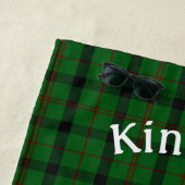 Kincaid Tartan Kariert Beach Handtuch (Beispiel)
