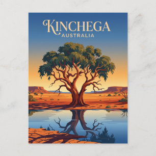 Kinchega Nationalpark Australien Postkarte