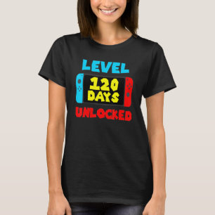 Kind 120 Tage Schulstufe ungesperrt 120 Tage T-Shirt