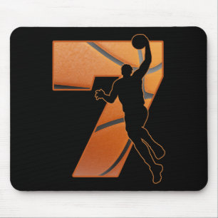 Kind 7 Jahre alt 7. Sketch Geburtstag Partytheme B Mousepad