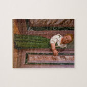 Kind an der Tür, vom Sala ein Crociera, an c.156 Puzzle (Horizontal)