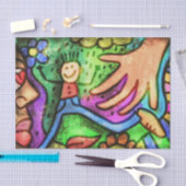 Kind Art Kid Seidenpapier (Handwerk)