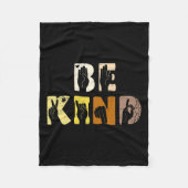 Kind Asl Hand Sign Interpreter Zeichensprache Fleecedecke (Vorderseite)