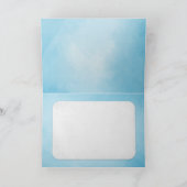 Kind auf Strandmalerei Karte (Innenseite)