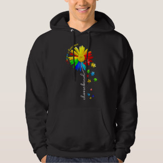 Kind Autismus Awareness Sonnenblumen Mama Frauen Hoodie