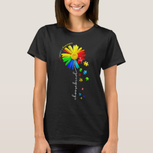 Kind Autismus Awareness Sonnenblumen Mama Frauen T-Shirt