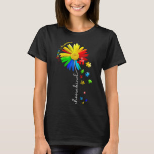 Kind Autismus Awareness Sonnenblumen Mama Frauen T-Shirt