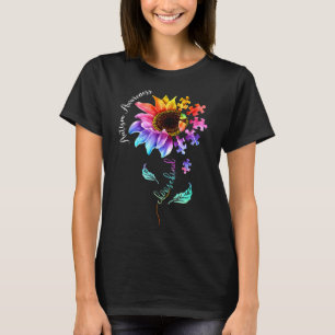 Kind Autismus Awareness Sonnenblumen Mama Frauen T-Shirt
