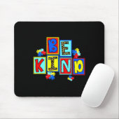 Kind Autismus Bewusstsein Asl Kindness Autismus Ma Mousepad (Mit Mouse)