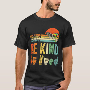Kind Autismus Bewusstsein Asl Mama Lehrer Kindheit T-Shirt