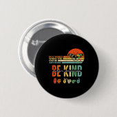 Kind Autismus Bewusstsein Asl Mama Lehrer Kindness Button (Vorne & Hinten)