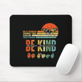 Kind Autismus Bewusstsein Asl Mama Lehrer Kindness Mousepad (Mit Mouse)